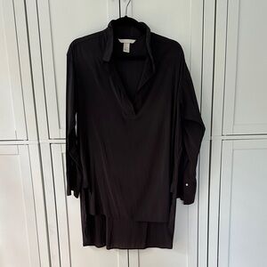 Elegant Black Women's Top